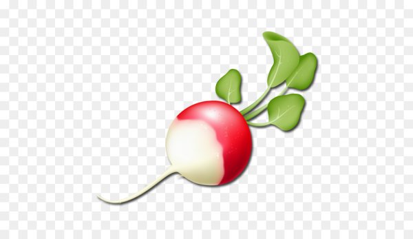 Смайлы фрукты редис