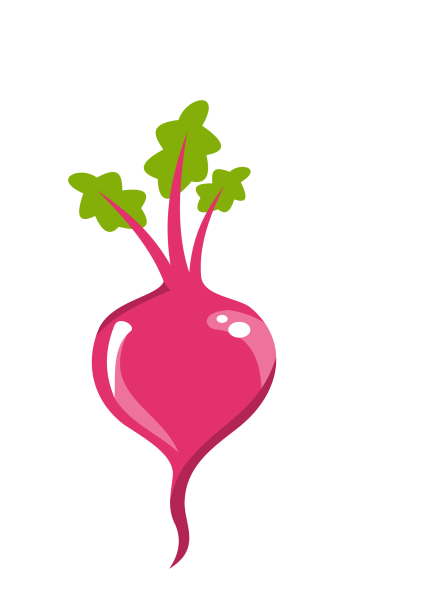 Свекла мультяшная