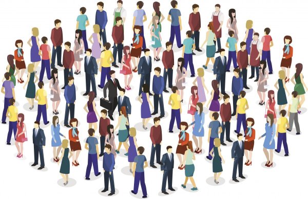 Толпа человечков