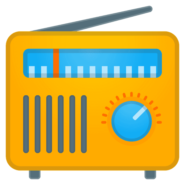 Значок радиоприемник