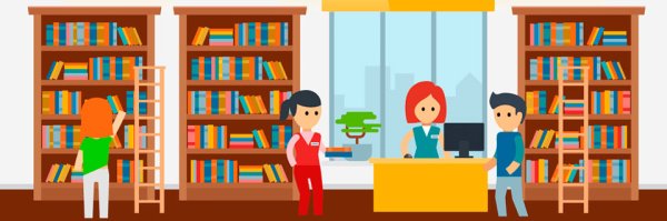 Библиотека мультяшная