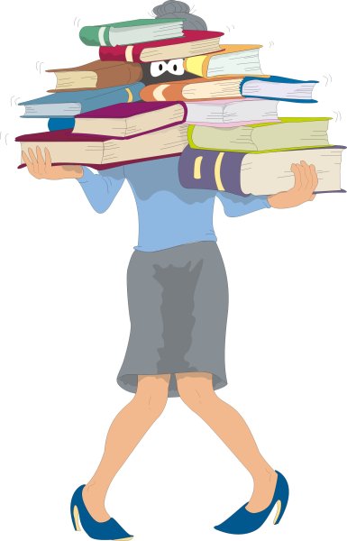 Библиотекарь рисунок