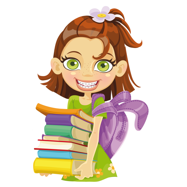 Библиотекарь Векторная