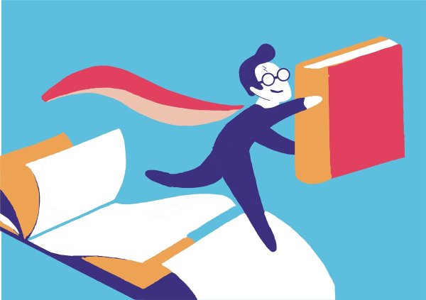 Библиотекарь без фона