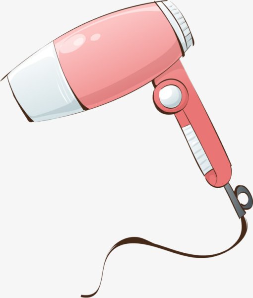 Фен нарисованный