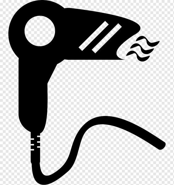 Фен для волос иконка