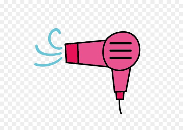 Фен нарисованный