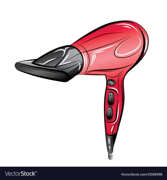 Фен нарисованный