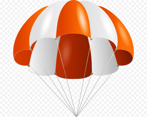 Парашютист мультяшный