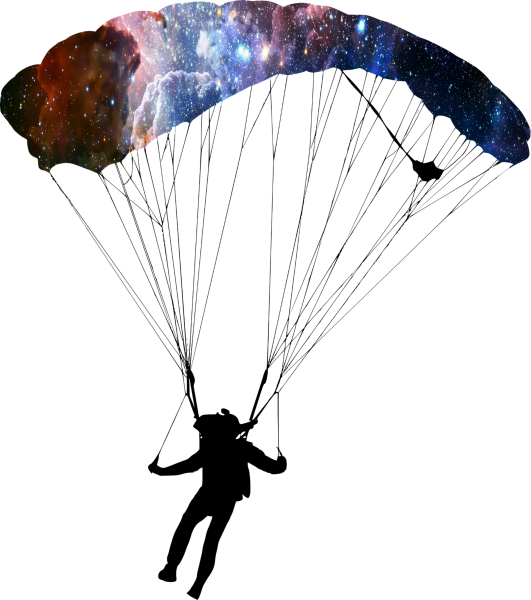 Парашют без фона