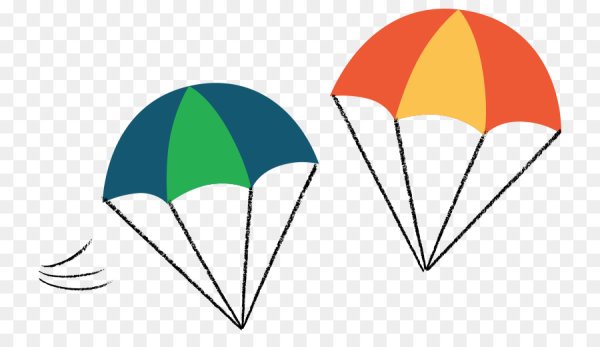 Мультяшные парашюты