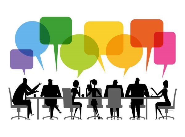 Круглый стол пиктограмма