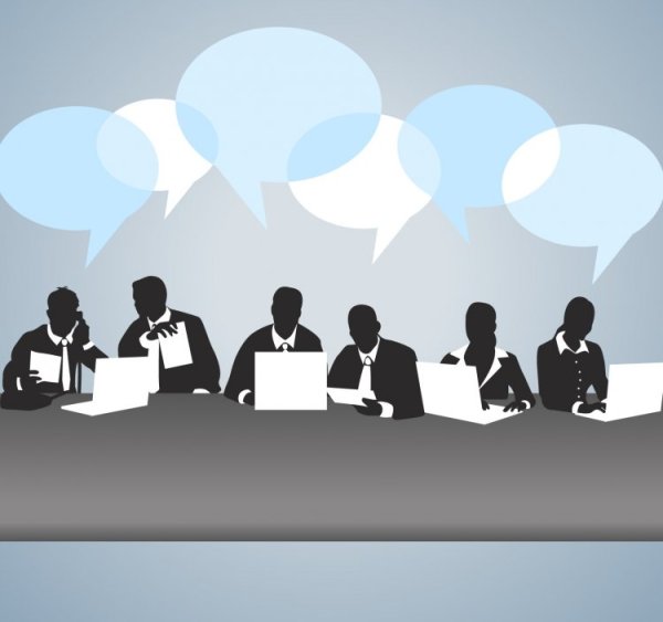 Конференция иллюстрация