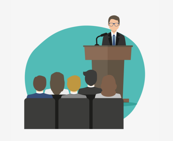 Конференция рисунок