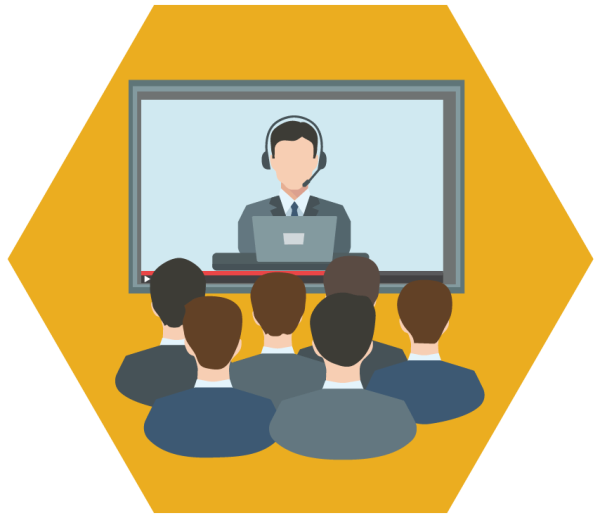 Видеоконференция рисунок