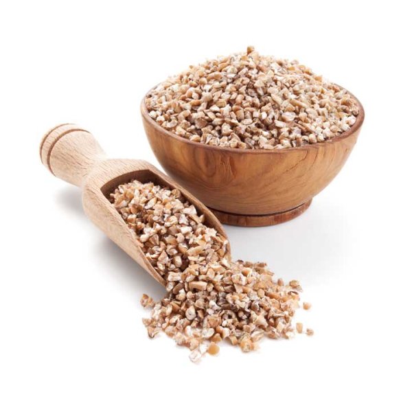 Крупа на белом фоне