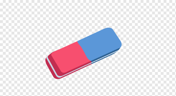 Ластик без фона