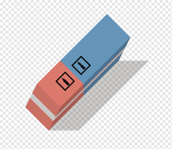 Ластик без фона