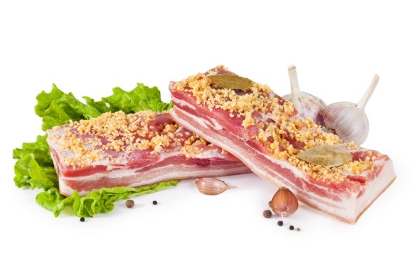 Грудинка соленая