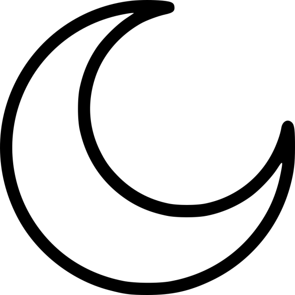 Луна вектор