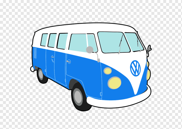 Minivan Фольксваген вектор