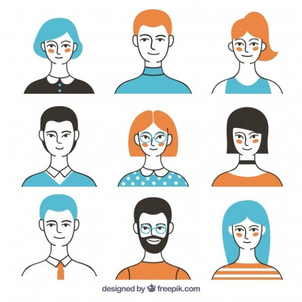 Вектор Freepik персонаж пофигист