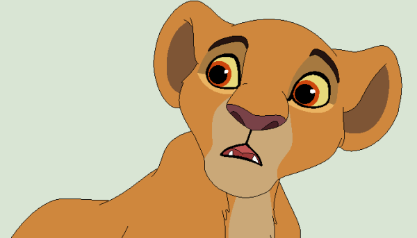 Киара Король Лев маленькая удивлена