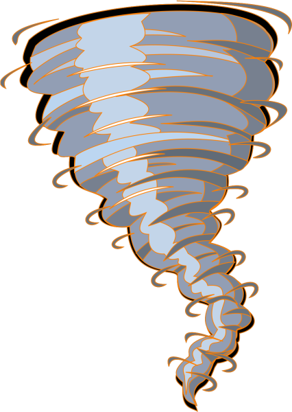 Торнадо на прозрачном фоне