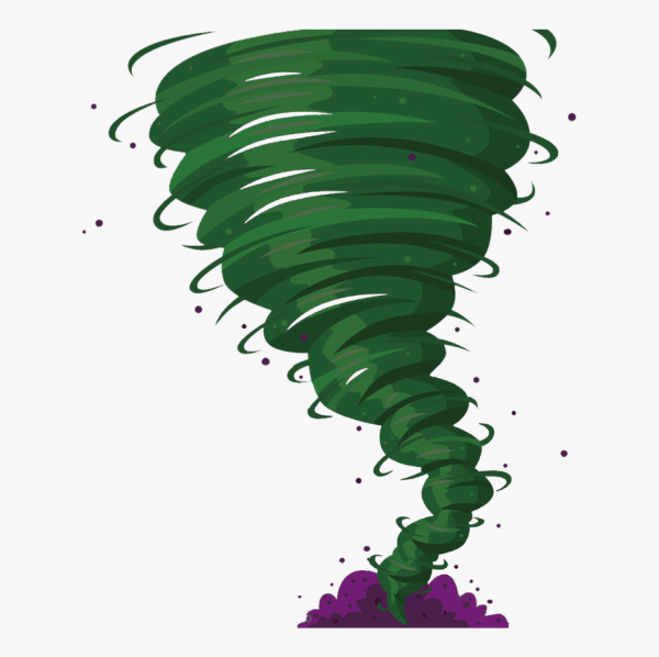 Торнадо без фона