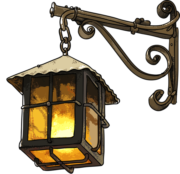 Векторный фонарь