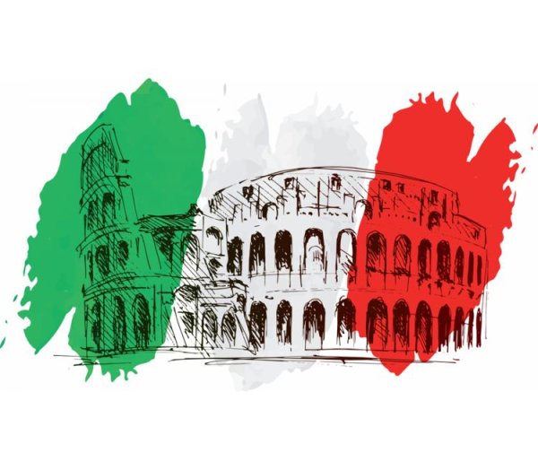 Италия Колизей вектор