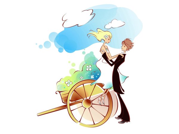 Иллюстрации счастье