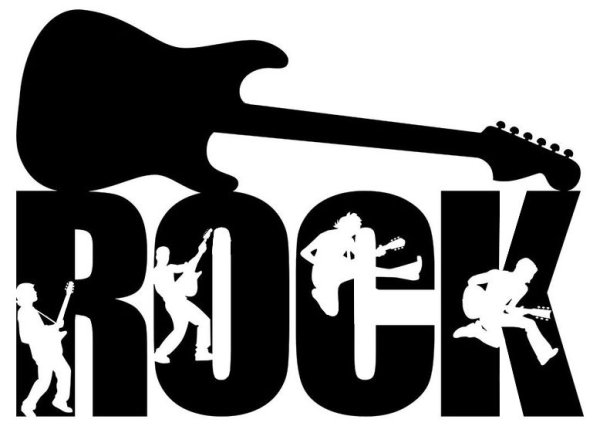 Рок надпись