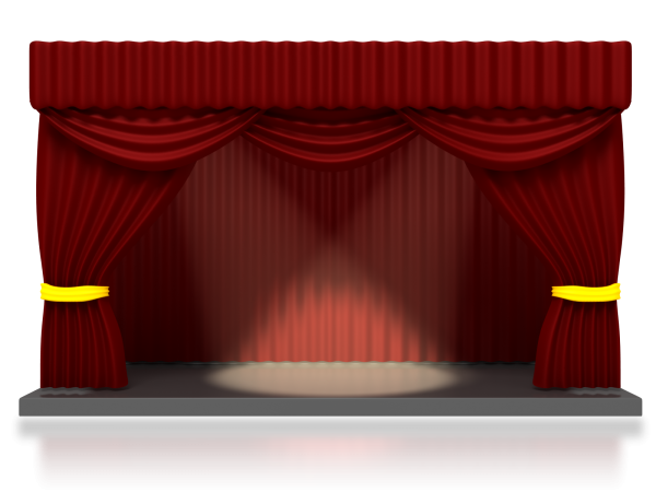 Занавес в театре