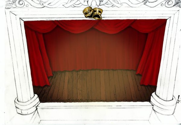 Сцена театра