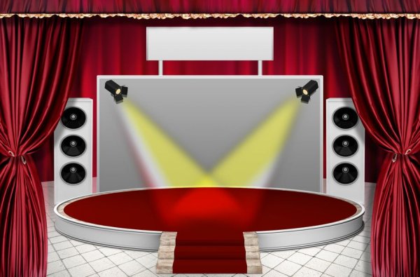 Сцена на прозрачном фоне