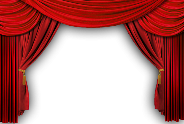 Театральный занавес с масками