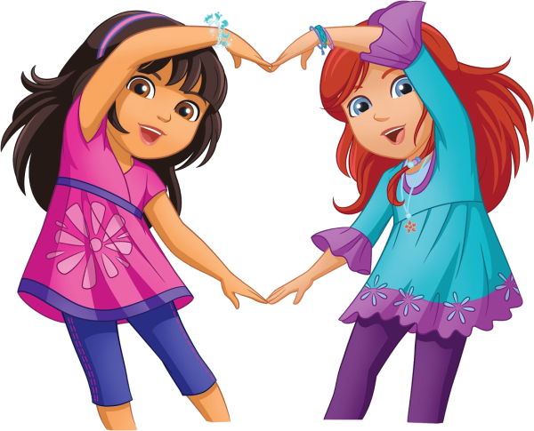 Друзья мультяшные