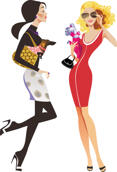 Картина модница