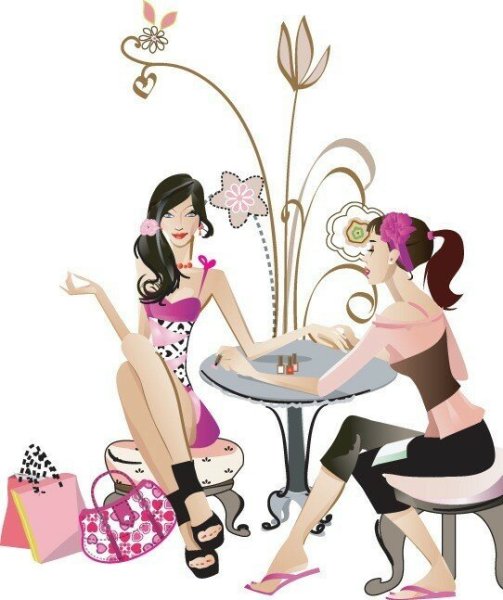 Подруги вектор