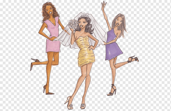 Девичник вектор