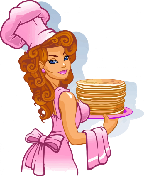 Кондитер мультяшный