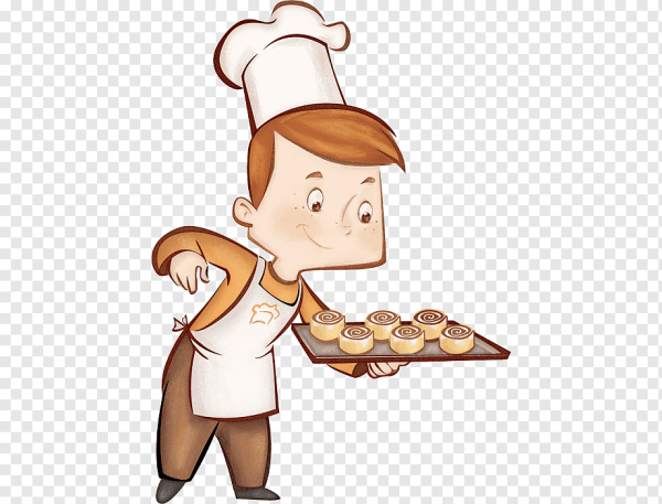 Пекарь мультяшный