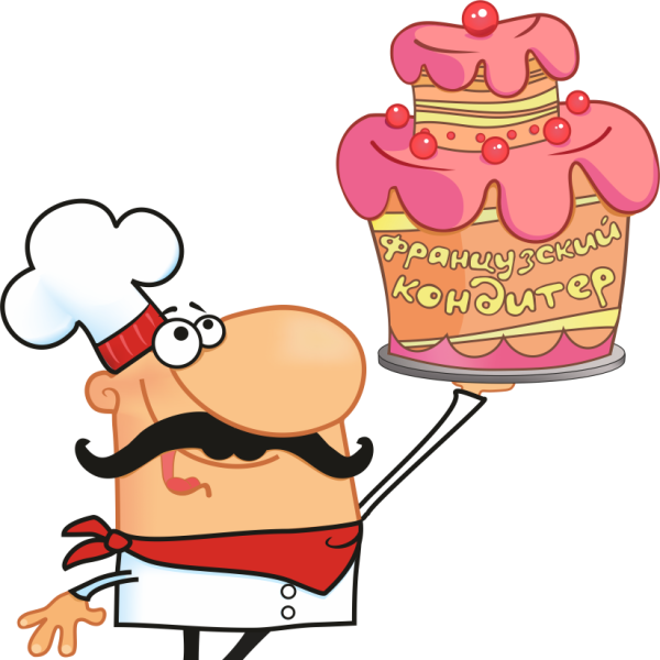 Пироженки мультяшные