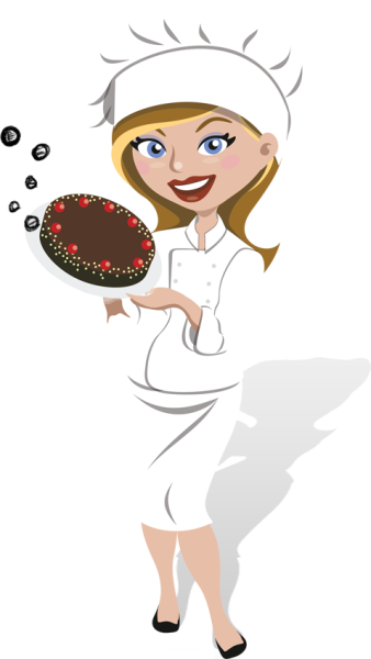 Кондитер мультяшный