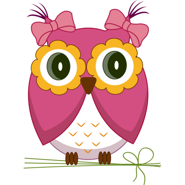 Сова мультяшная