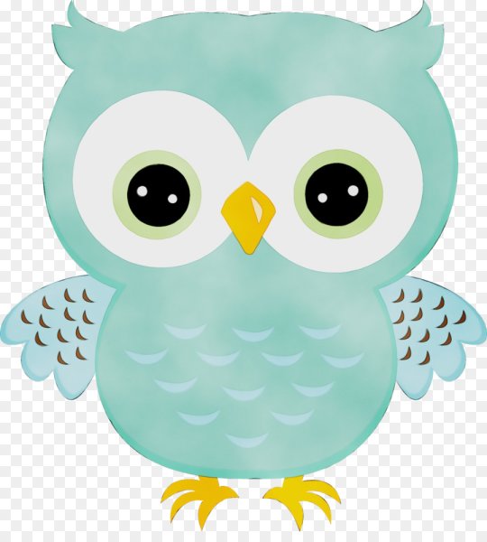 Сова мультяшная