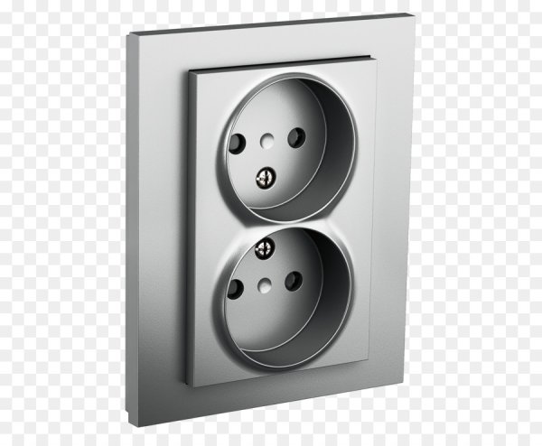 Розетка на прозрачном фоне