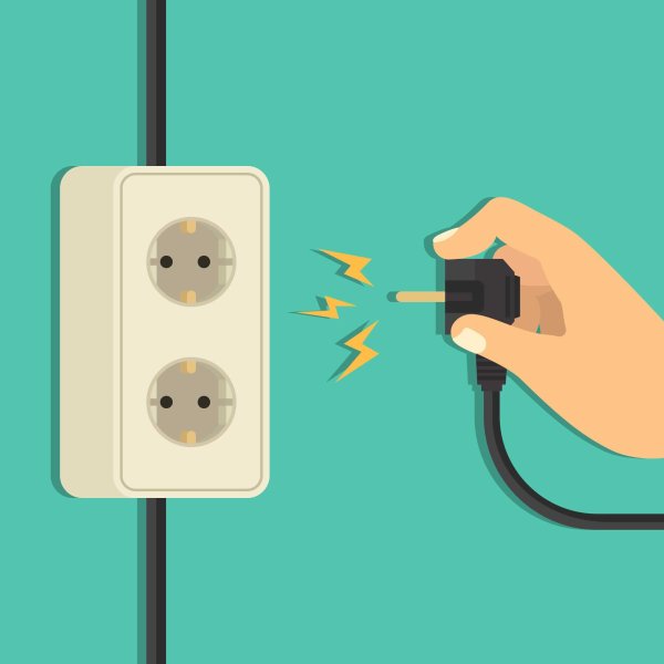 Розетка фон