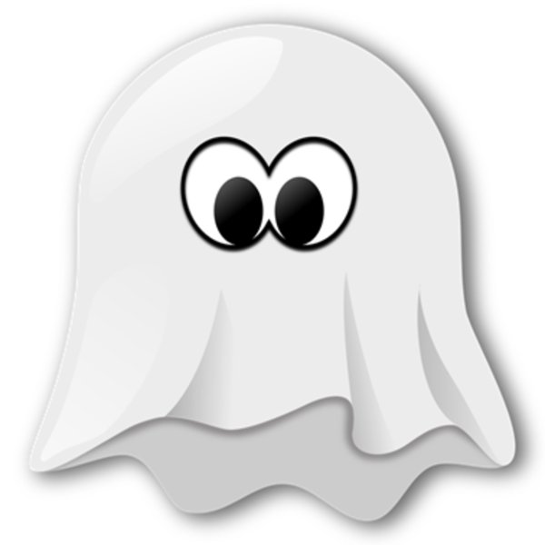 Мультяшное привидение